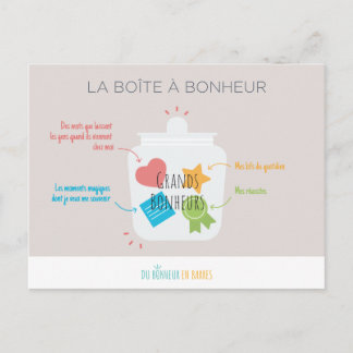 La boîte à Bonheur Vykort
