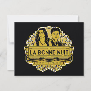 La Bonne Nuit - Möt på talaren Anteckningskort