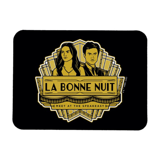 La Bonne Nuit - Möt på talaren Magnet (Horisontell)