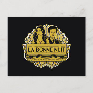 La Bonne Nuit - Möt på talaren Vykort