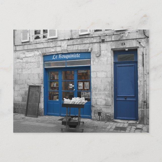 La Bouquiniste Vykort (Framsida)