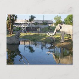 LA BREA TAR PITS #2-vykort Vykort