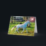 Lá Breithe sona duit Irish Birthday med Unicorn Kort<br><div class="desc">Lá Breithe sona duit! Hälsningskort för födelsedagen skriven på iriska gaeliska med enhörning. En mystisk enhörning med vridande horn, skägg och glöd finns med på det här födelsedagskalenderkortet skrivet på iriska gaeliska. Inuti meddelandet översätts som: Må du ha en underbarare dag. Art, bild och versell copyright © Shoaff Ballanger Studios,...</div>