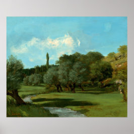 La Bretonnerie - Gustave Courbet Fine Art Poster