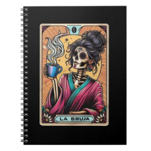 La Bruja Tarot Card-anteckningsbokssamling Anteckningsbok