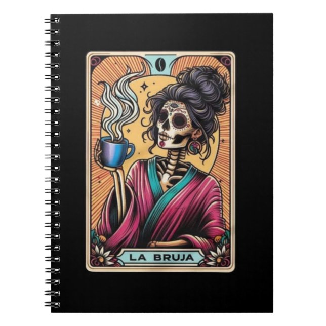 La Bruja Tarot Card-anteckningsbokssamling Anteckningsbok (Framsidan)