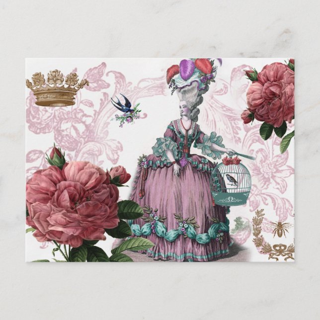 la cage aux oiseaux (Birdcage) Vykort (Framsida)