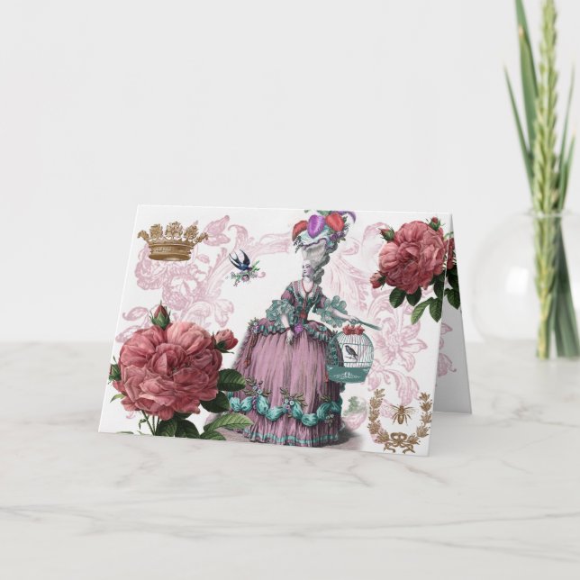 la cage aux oiseaux (fågelburen) kort (Framsida)