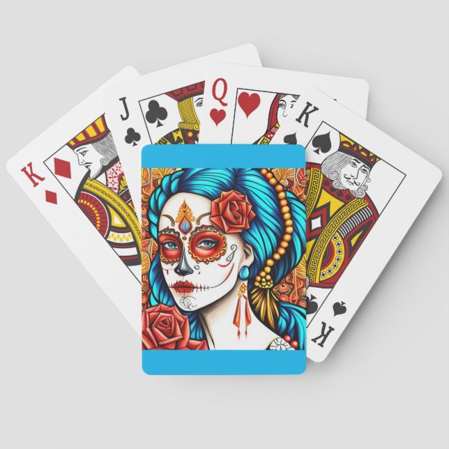 La Calavera Catrina Casinokort (Baksidan)