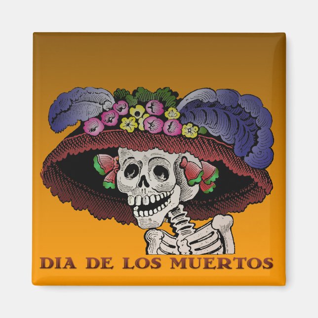 La Calavera Catrina [magnet] Magnet (Framsidan)