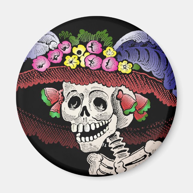 La Calavera Catrina [magnet] Magnet (Framsidan)