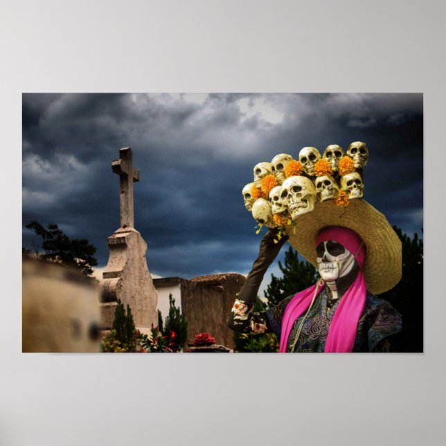 La Calavera Catrina Poster (Framsidan)