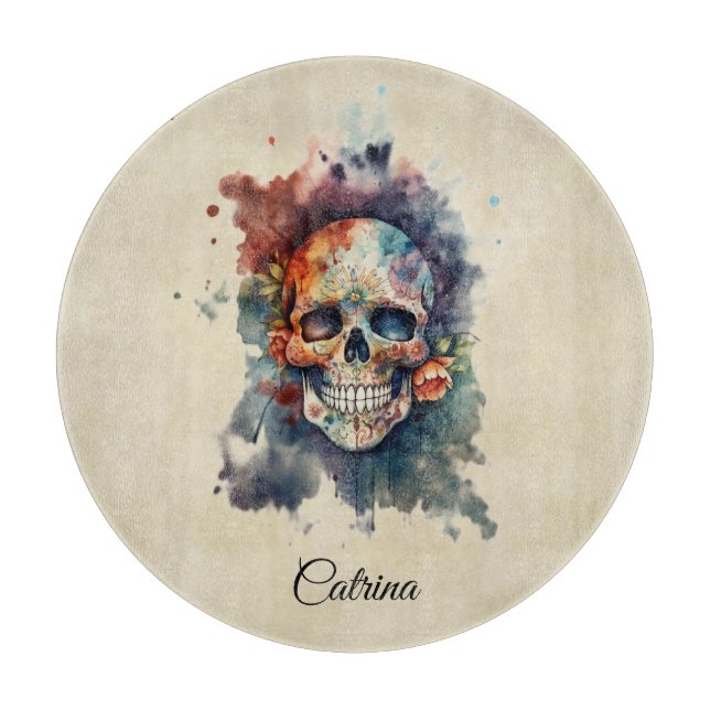 La Calavera Hermosa, anpassningsbar (Framsidan)