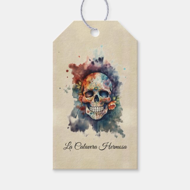 La Calavera Hermosa, sedvänja Presentetikett (Framsidan)