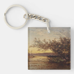 La Camargue, Coucher De Soleil - Félix Ziem