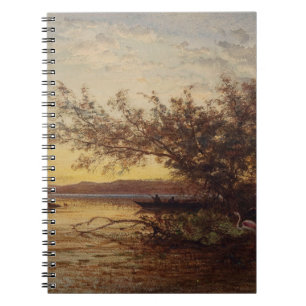 La Camargue, Coucher De Soleil - Félix Ziem Anteckningsbok