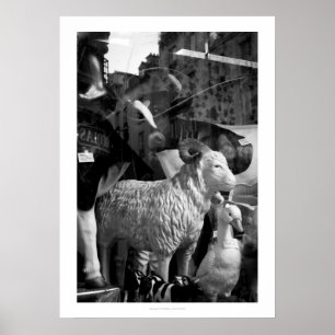 La Campagne à Paris rue Daguerre Sheep poster