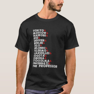 La casa de papel namn t shirt
