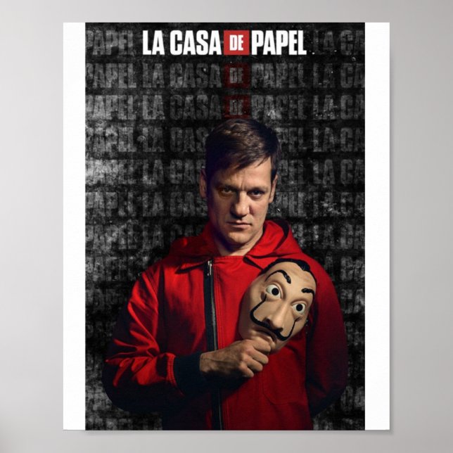 La casa de papel poster (Framsidan)