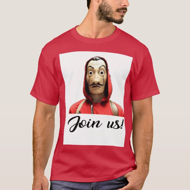 la casa de papel t shirt (Framsida)