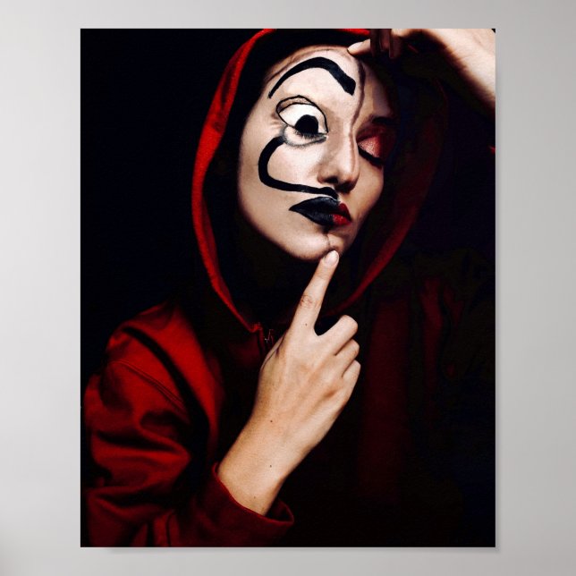 la casa de Papel Tokyo Poster (Framsidan)