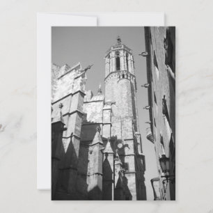 La Catedral Gargoyle Inbjudan (Barcelona, Spanien)