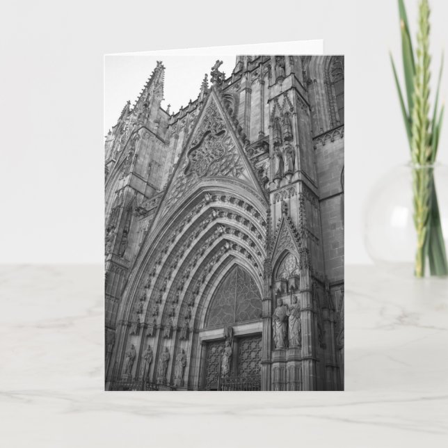 La Catedral-hälsningskort Kort (Framsida)