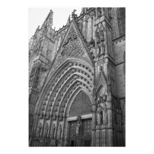 La Catedral Photo Print (Barcelona, Spanien) Fototryck