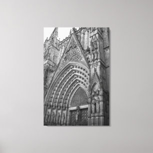 La Catedral Wrapped Canvas Photo Print (Barcelona)