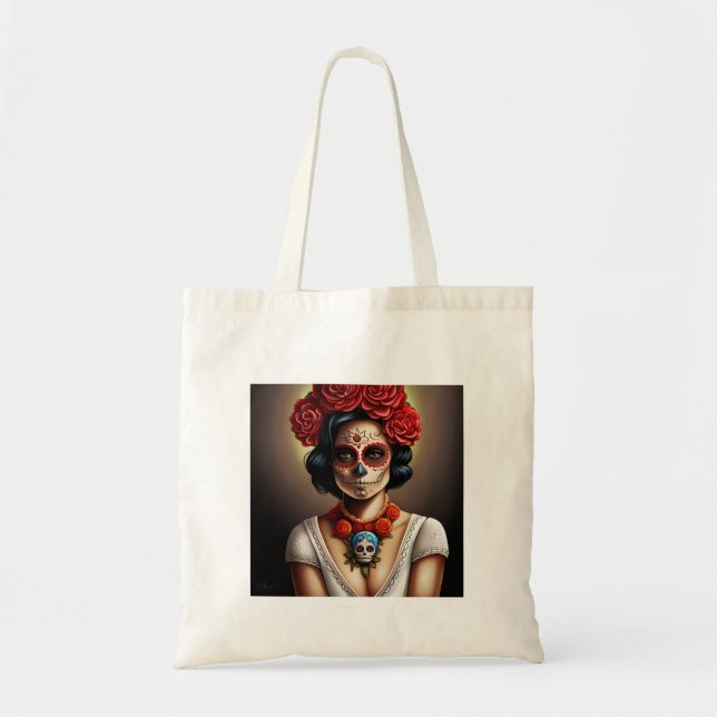 La Catrina Art Tygkasse (Framsidan)