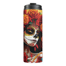 La Catrina Calavera Day of the dead Halloween