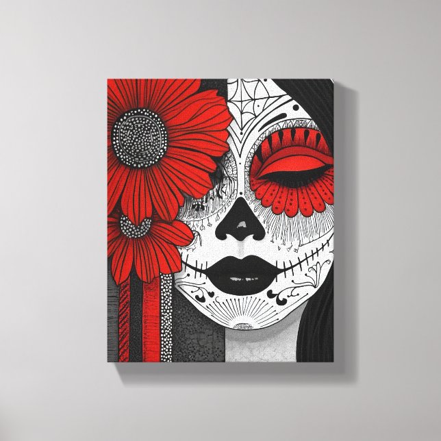 La Catrina Canvastryck (Framsida)