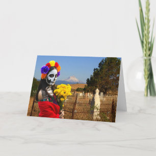 La Catrina Festinladning. Kort