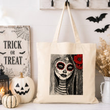 La Catrina Skelett Folk Art Día de los Muertos