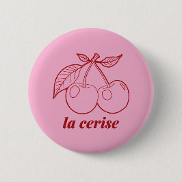 La cerise pin knapp