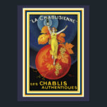 La Chablisienne Art Deco Poster 12 x 16<br><div class="desc">Bara ännu ett exempel på bra: Leonetto Cappiello. Reklam för vintagen poster för La Chablisienne. 12 x 16</div>