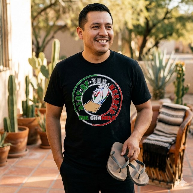 La Chancla Survivor Rolig Mexikansk T Shirt (funny chancla tshirt)