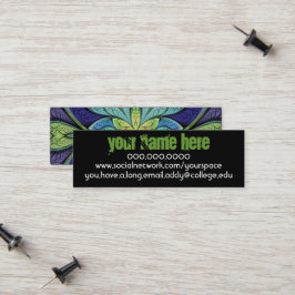 La Chanteuse IV Personligt kontaktkort