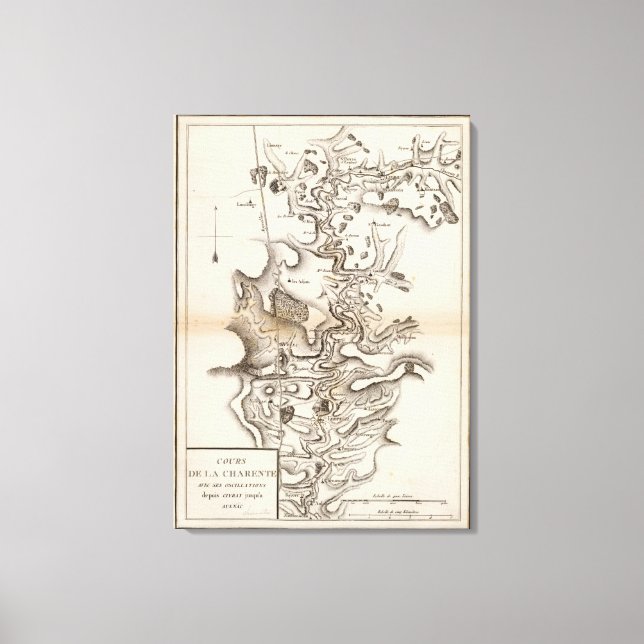 La Charente Canvastryck (Framsida)