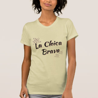 "LA CHICA BRAVA/BLACK" - ELD SAM LATINAMODELL T-SH T SHIRT