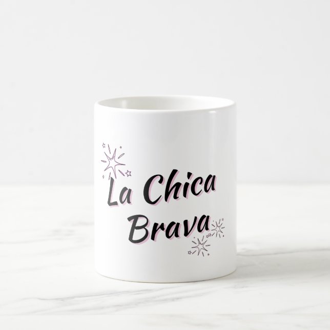 "LA CHICA BRAVA FIERCE GIRL" KAFFEMUGG (Center)