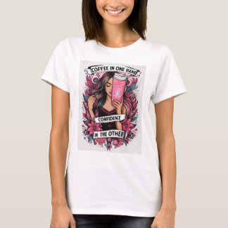 La chica del café t shirt