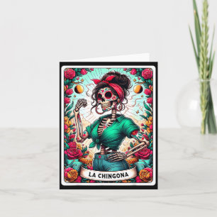 La Chingona Tarot Kort Dag Av De Döda Dia De Los 