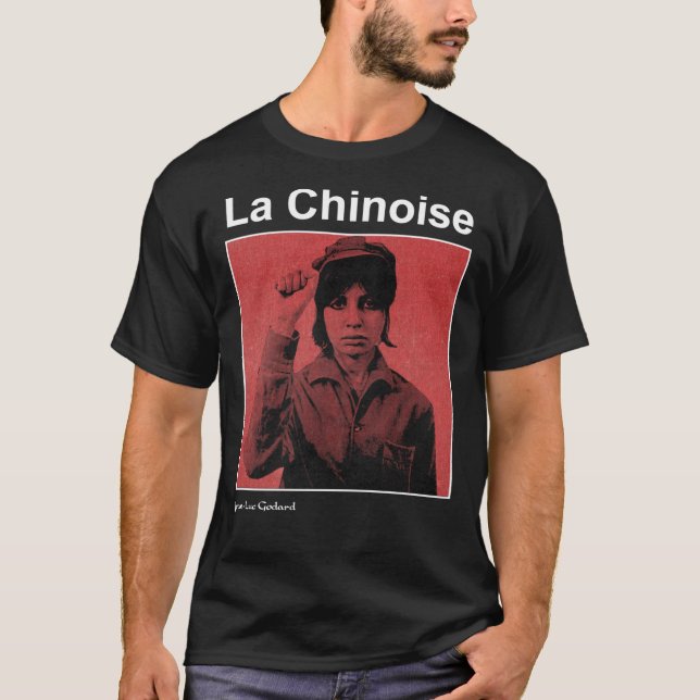 La Chinoise (Jean-Luc Godard) Active T-Shirt (Framsida)