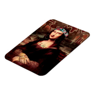 La Chola Mona Lisa Magnet