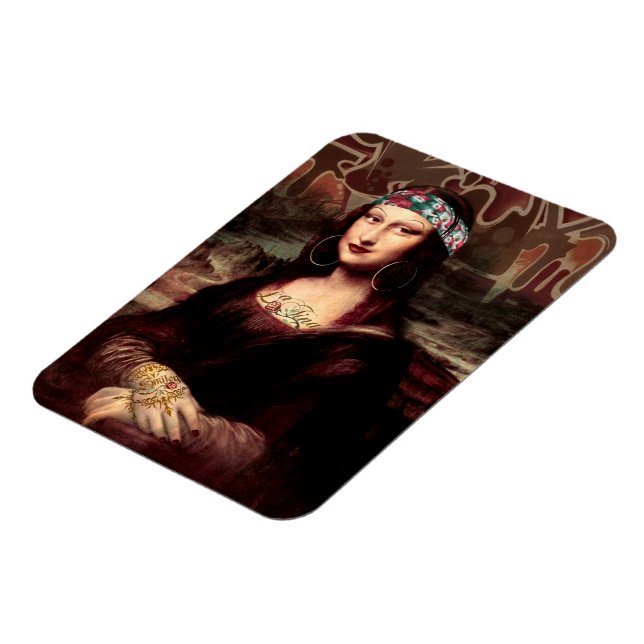 La Chola Mona Lisa Magnet (Vänstra Sidan)