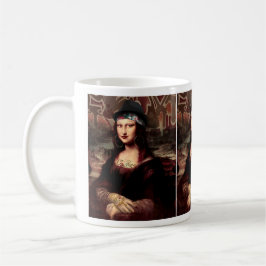 La Chola Mona Lisa Mexican Kaffemugg