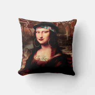 La Chola Mona Lisa Mexican Kudde