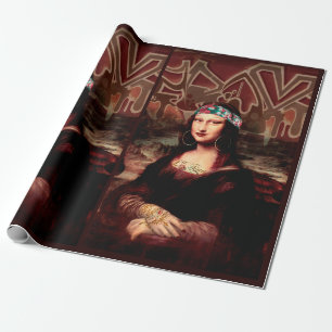 La Chola Mona Lisa Mexican Presentpapper