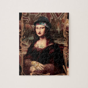La Chola Mona Lisa Mexican Pussel
